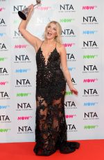 LUCY FALLON at National Television Awards in London 01/23/2018