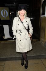 LUCY FALLON at Rosso Restaurant in Manchester 01/11/2018