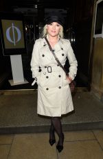 LUCY FALLON at Rosso Restaurant in Manchester 01/11/2018