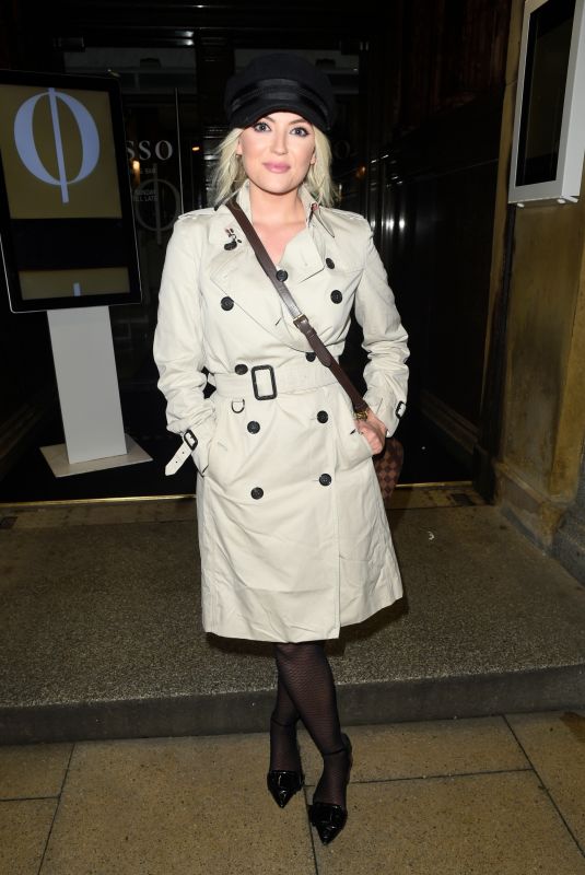 LUCY FALLON at Rosso Restaurant in Manchester 01/11/2018