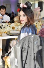 LUCY HALE at Lunch Celebrating Minnie
