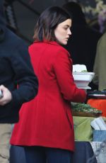 LUCY HALE on the Set of Life Sentence in Vancouver 01/09/2018