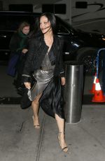 LUCY LIU Arrives at Elton John Concert at Madison Square Garden in New York 01/30/2018