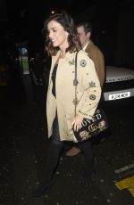 LUCY MECKLENBURGH Night Out in Manchester 12/31/2017