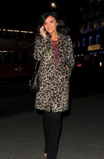 LUCY MECKLENBURGH Out and About in London 01/19/2018