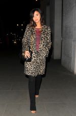 LUCY MECKLENBURGH Out and About in London 01/19/2018
