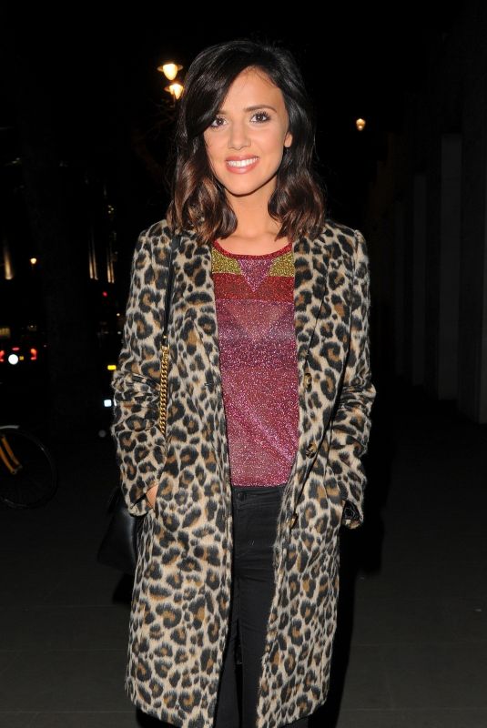 LUCY MECKLENBURGH Out and About in London 01/19/2018