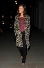 LUCY MECKLENBURGH Out and About in London 01/19/2018