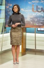 LUCY VERASAMY at Good Morning Britain Show in London 01/02/2018