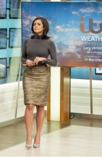 LUCY VERASAMY at Good Morning Britain Show in London 01/02/2018