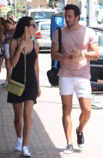 LUCY WATSON and James Dunmore Out at Bondi Beach in Sydney 01/24/2018
