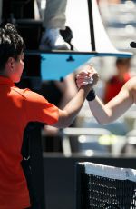 LUKSIKA KUMKHUM at Australian Open Tennis Tournament in Melbourne 01/17/2018