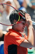 LUKSIKA KUMKHUM at Australian Open Tennis Tournament in Melbourne 01/17/2018