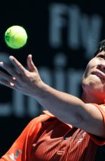 LUKSIKA KUMKHUM at Australian Open Tennis Tournament in Melbourne 01/17/2018