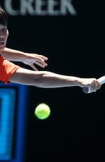 LUKSIKA KUMKHUM at Australian Open Tennis Tournament in Melbourne 01/17/2018