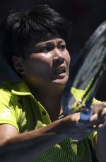 LUKSIKA KUMKHUM at Australian Open Tennis Tournament in Melbourne 01/19/2018