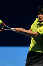 LUKSIKA KUMKHUM at Australian Open Tennis Tournament in Melbourne 01/19/2018