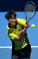 LUKSIKA KUMKHUM at Australian Open Tennis Tournament in Melbourne 01/19/2018