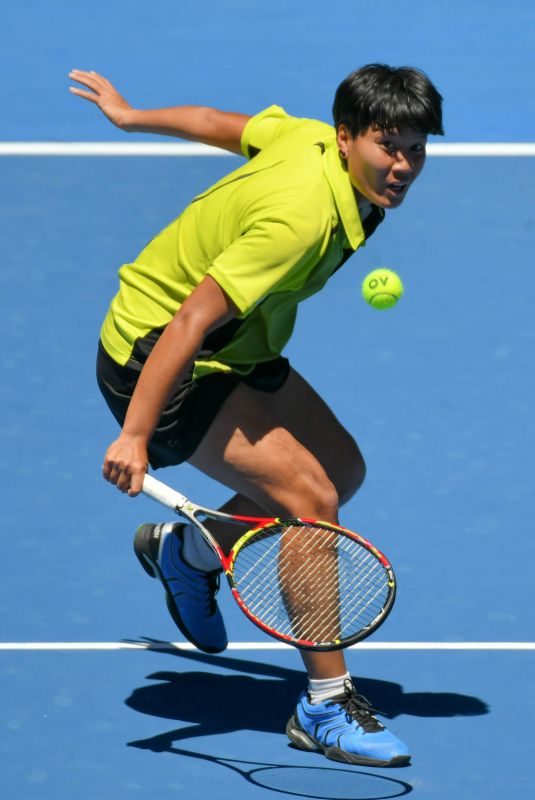 LUKSIKA KUMKHUM at Australian Open Tennis Tournament in Melbourne 01/19/2018