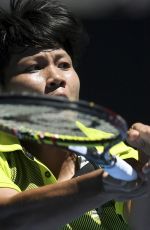 LUKSIKA KUMKHUM at Australian Open Tennis Tournament in Melbourne 01/19/2018