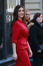 LUNA BLAISE Arrives at AOL Build Series Studio in New York 01/18/2018