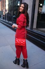 LUNA BLAISE Arrives at AOL Build Series Studio in New York 01/18/2018