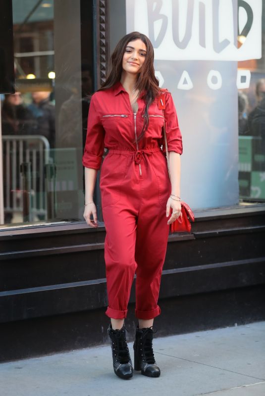 LUNA BLAISE Arrives at AOL Build Series Studio in New York 01/18/2018