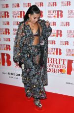 MABEL MCVEY at Brit Awards Nominations Launch Party in London 01/13/2018