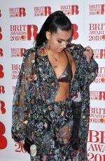 MABEL MCVEY at Brit Awards Nominations Launch Party in London 01/13/2018