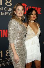 MADCHEN AMICK at Showtime Golden Globe Nominee Celebration in Los Angeles 01/06/2018