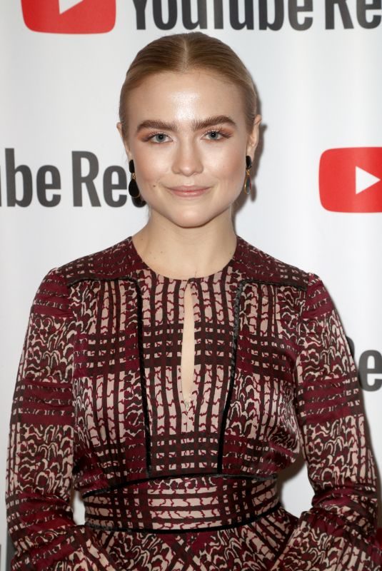 MADDIE HASSON at youtube Portion of 2018 Winter TCA Press Tour in Pasadena 01/13/208