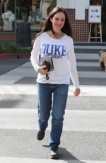 MADELEINE STOWE Out for Coffee in Beverly Hills 01/17/2018