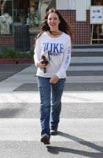 MADELEINE STOWE Out for Coffee in Beverly Hills 01/17/2018
