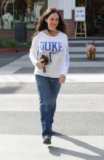 MADELEINE STOWE Out for Coffee in Beverly Hills 01/17/2018