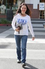 MADELEINE STOWE Out for Coffee in Beverly Hills 01/17/2018