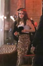 MADELINE BREWER and Nick Jonas Out for Dinner in Santa Monica 01/12/2018