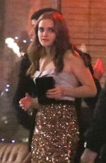 MADELINE BREWER and Nick Jonas Out for Dinner in Santa Monica 01/12/2018