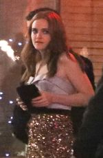 MADELINE BREWER and Nick Jonas Out for Dinner in Santa Monica 01/12/2018