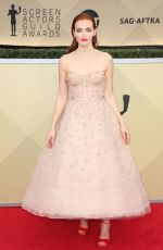 MADELINE BREWER at Screen Actors Guild Awards 2018 in Los Angeles 01/21/2018