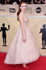 MADELINE BREWER at Screen Actors Guild Awards 2018 in Los Angeles 01/21/2018