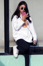 MADISON BEER Leaves Hands Nail Spa in Los Angeles 01/02/2018
