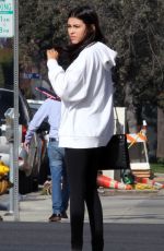 MADISON BEER Leaves Hands Nail Spa in Los Angeles 01/02/2018