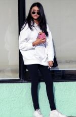 MADISON BEER Leaves Hands Nail Spa in Los Angeles 01/02/2018