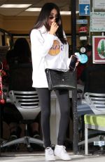 MADISON BEER Leaves Hands Nail Spa in Los Angeles 01/02/2018