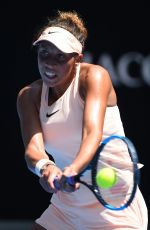 MADISON KEYS at Australian Open Tennis Tournament in Melbourne 01/22/2018