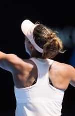MADISON KEYS at Australian Open Tennis Tournament in Melbourne 01/22/2018