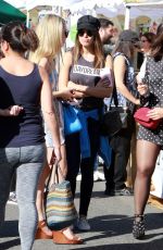MADISON REED at Farmers Market in Studio City 01/14/2018