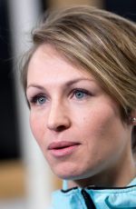 MAGDALENA NEUNER at Biathlon World Cup Press Conference in Ruhpolding 01/12/2018
