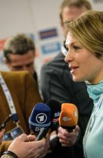 MAGDALENA NEUNER at Biathlon World Cup Press Conference in Ruhpolding 01/12/2018