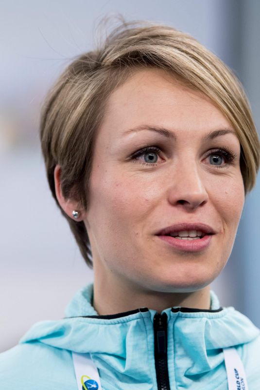 MAGDALENA NEUNER at Biathlon World Cup Press Conference in Ruhpolding 01/12/2018